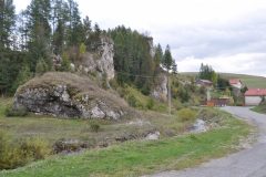Litmanová, pieninský úsek Braslového pásma (šarišská jednotka), milpošská brekcia...